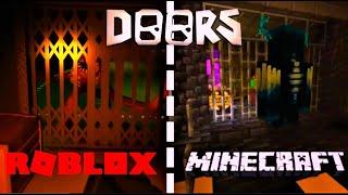 I Remade Roblox Doors+ "Door 100" In Minecraft (ENDING CUTSCENES)