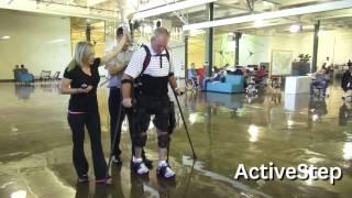 Rick Hart Learns to Walk Again Using Exoskeleton