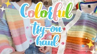 Colorful Fall Try On Haul | SHEIN Fall Haul 2021