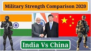 India vs China military power comparison 2020