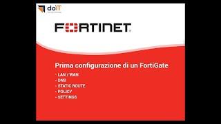 Come configurare un FortiGate