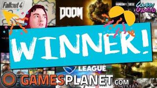 GIVEAWAY WINNER! (Colesy Gaming - GamesPlanet Summer Sale)