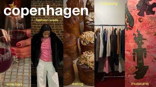 my first time in copenhagen | fashion week, restos, museums