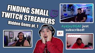 Finding Small Twitch Streamers (0,1, 2 viewers) | Hidden Gems | Pt. 1