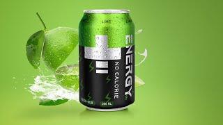 Product Packaging | Soda Can Design | Photoshop Tutorial