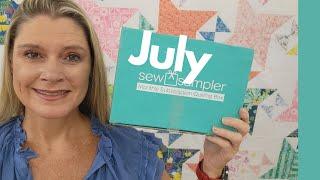 Fat Quarter Shop 2024 Sew Sampler Beginner Unboxing Quilting Subscription Box