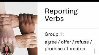 Grammar Explainer — Reporting Verbs