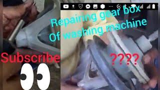 How to repair gear box of washing machine by LM repair vlog #washingmachinerepair