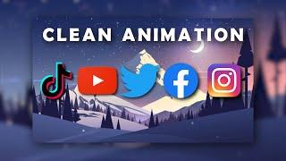 Social Media Pack | YouTube, Instagram, Facebook, Twitter and TikTok Follow Animation Green Screen