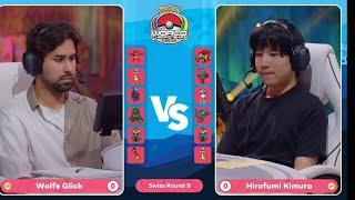 Wolfey Glick vs Hirofumi Kimura | 2024 Pokemon Worlds Video Game Championship Day 2 Swiss Round 9.