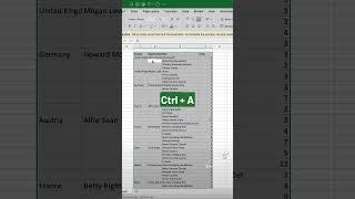 EXCEL TIP | FILL BLANK CELLS #exceltips #excel #excelesports