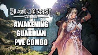 Awakening Guardian PVE Combo Guide | Black Desert Online