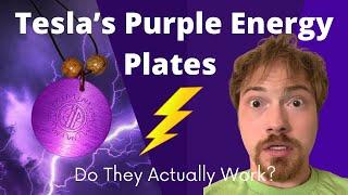 Tesla’s Purple Energy Plates (AKA Purple Harmony Generators) - Do They Actually Work?  My Review