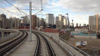 C-Train Blue Line in 4 Minutes (Time Lapse)