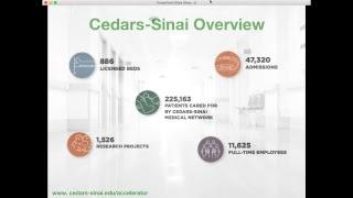 About the Cedars-Sinai Accelerator Powered by Techstars 2018 Program: Webinar