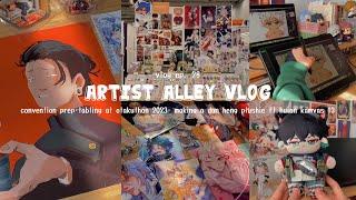 artist alley vlog  I made a dan heng plushie + Otakuthon 2023 ! ft. huion kamvas 13