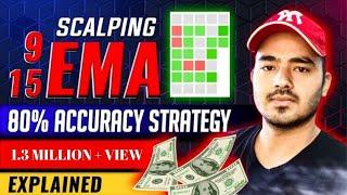 Scalping Strategy || 9 and 15 EMA strategy || The Trade Room || ENGLISH SUBTITLE || #banknifty