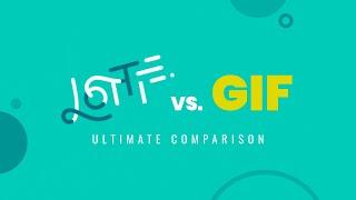 LOTTIE vs GIF - What's BETTER? Let's COMPARE! | TemplateMonster