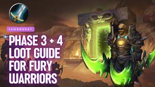 Phase 3 + 4  TBC Loot Guide for Physical DPS - Fury Warrior Edition