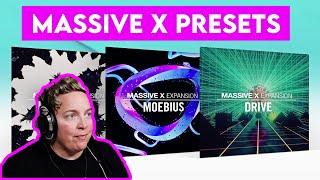 New MASSIVE X PRESETS:  Drive - Moebius - Mechanix | Native Instruments