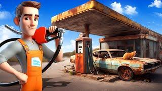 I Bought a Destroyed GAS STATION in Pumping Simulator 2!