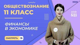 Видеоурок 8. Часть 1. Финансы в экономике. Обществознание 11 класс