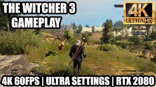 The Witcher 3 PC Gameplay | 4K 60FPS | Max Settings | MSI RTX 2080 + I5 9400F