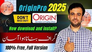 How to Install OriginPro 2025 Full Version for FREE from Official Website | OriginPro Lecture 33