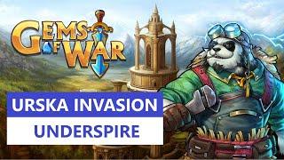 Gems of War - Urska Invasion Event & Shentang Underspire