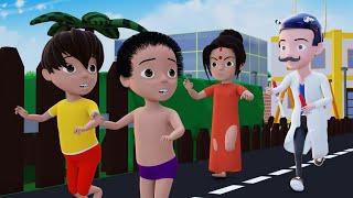 Pagal Bittu Sittu | Bittu or Remote wala Dinosaur | Bittu Sittu Toons | Pagal Beta | Cartoon Comedy