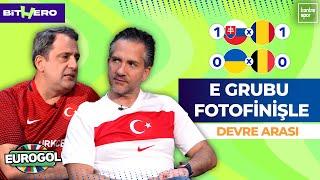 Slovakya-Romanya & Ukrayna-Belçika Devre Arası | Nebil Evren, Serkan Korkmaz | EuroGol