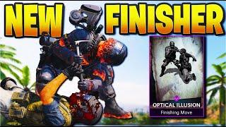 OPTICAL ILLUSION FINISHER MOVE SHOWCASE | OPTICAL ILLUSION EXECUTION (MAGMA FURY ULTRA SKIN BUNDLE)