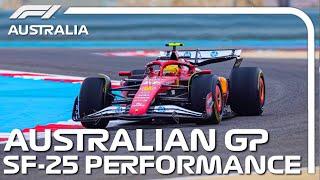 F1 2025 - Lewis Hamilton Australian GP testing lap Ferrari SF-25 SHOCKING PERFORMANCE!