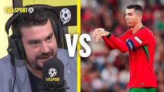 "A HYPOCRITE!"  Alex Crook BLASTS Cristiano Ronaldo For TAKING SHOTS At Manchester United!