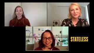 Yvonne Strahovski and Cate Blanchett EXCLUSIVE INTERVIEW with Janet Nepales