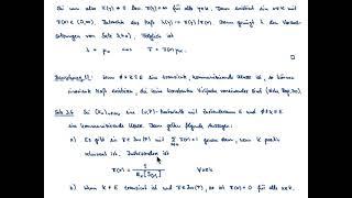 Markovketten VL 9.2: Existenz und Eindeutigkeit von Gleichgewichtsverteilungen