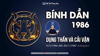 Bính Dần 1986 | Bính dần mệnh gì | Dụng thần cải vận mệnh bính dần | Thầy Khải Toàn