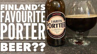 Laitilan Lakritsi Portteri By Laitilan Wirvoitusjuomatehdas | Finnish Craft Beer Review