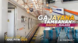 LEBIH NYAMAN MANA ?? TAMBAHAN ATAU REGULER ?? Trip Naik KA Gajayana Tambahan (Madiun - Malang)