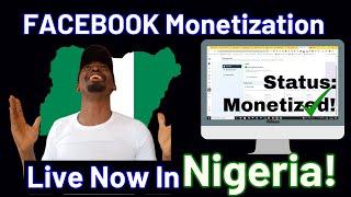 How To Monetize Facebook Profile In Nigeria! |Facebook MONETIZATION 2024 #facebookmonetization2024