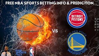 Detroit Pistons VS Golden State Warriors :Free NBA Betting Info For 1/9/25