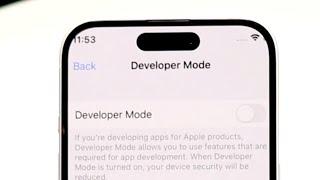 How To FIX Developer Mode Missing On iPhone! (2024)