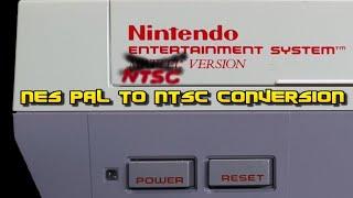 NES PAL to NTSC conversion