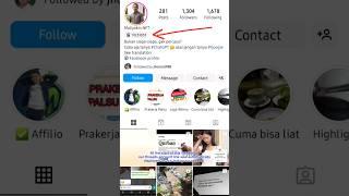 How to Copy Link Profile #threads #instagram
