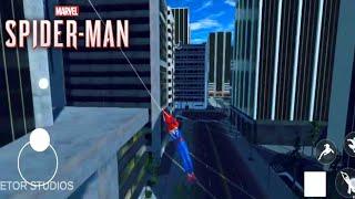 Spiderman Ps4 Android Fangame || Animation Realistic! || Vector Studios