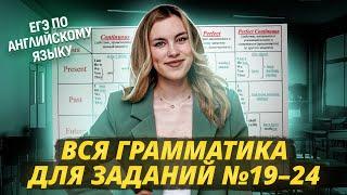 Вся грамматика для заданий №19-24 из ЕГЭ I ЕГЭ по Английскому языку в 10 классе I Умскул