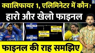 IPL Final : Qualifier 1, Eliminator और Qualifier 2 में किन Team की टक्कर ? GT | CSK | MI | LSG