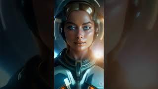 Margot Robbie in space #shorts #youtube #youtubeshorts #ytshorts #trending #viral #celebrity #movie