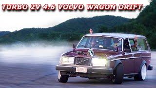 The Turbo 2v Volvo Wagon is Drifting better than ever! | A day full of ride alongs