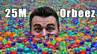 25 Million Orbeez in a pool- Do you sink or float?